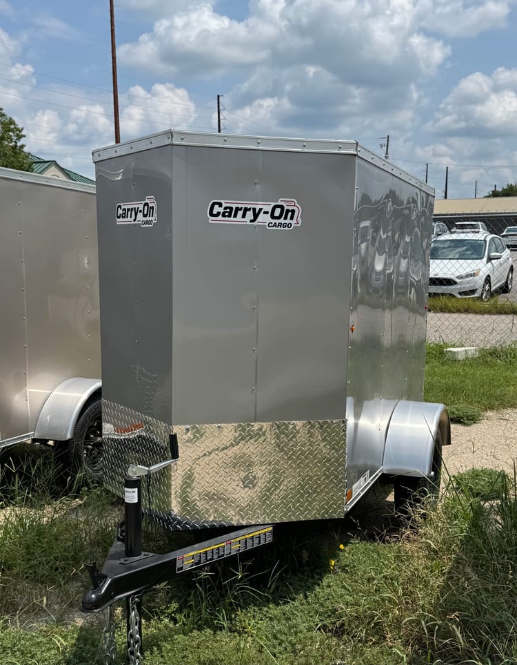 Cargo Trailer: Silver: SALE!!!!
